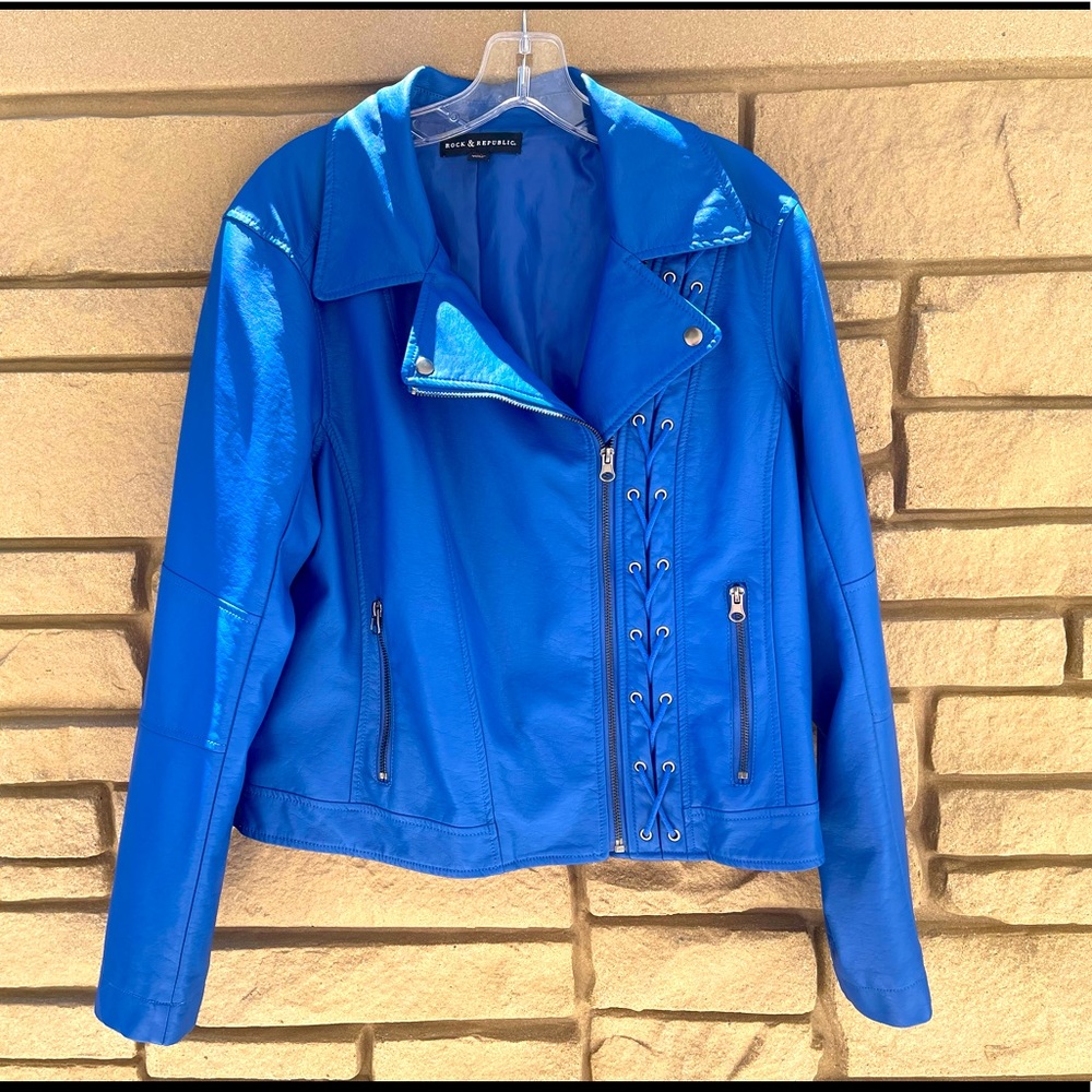 Rock & Republic Faux Leather Jacket